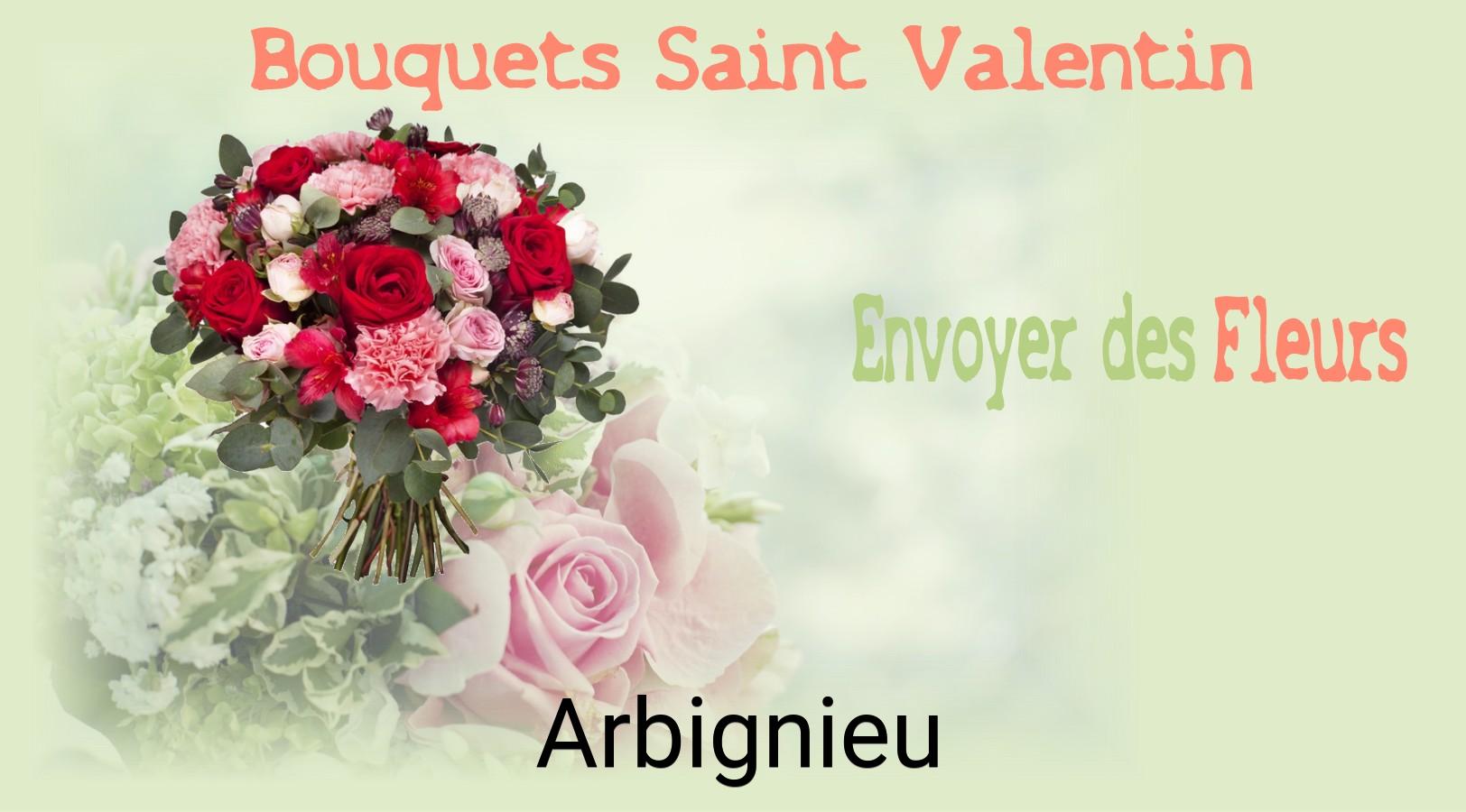 Roses de Saint-Valentin livrées à Arbignieu